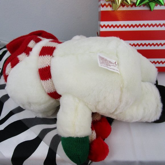 Vintage Cuddle Wit Stuffed Plush Snowman - Picture 3 of 8